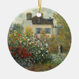 Ornement En Céramique Claude Monet   le jardin de l'artiste à Argenteuil