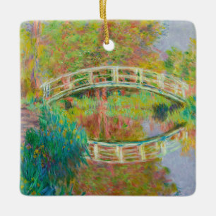 Ornement En Céramique Claude Monet - Le Pont japonais, Giverny