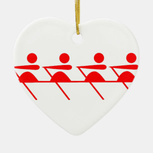 Ornement En Céramique Club d'aviron