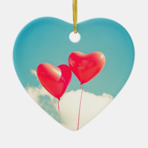 Ornement En Céramique cœur amour cœurs personnalisé personnaliser Annive
