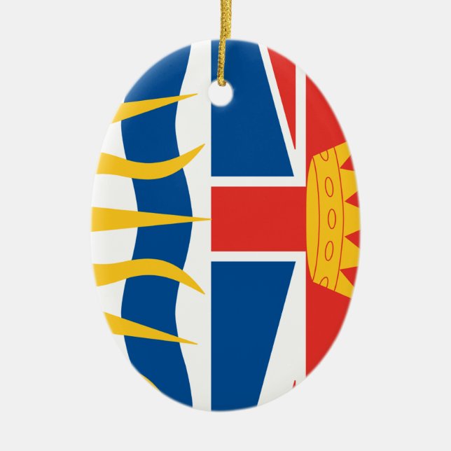 ORNEMENT EN CÉRAMIQUE COLOMBIE-BRITANNIQUE (Devant)