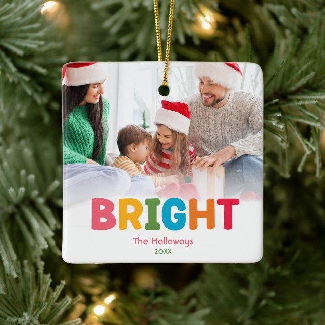 Ornement En Céramique Coloré Et Lumineux (Arbre)