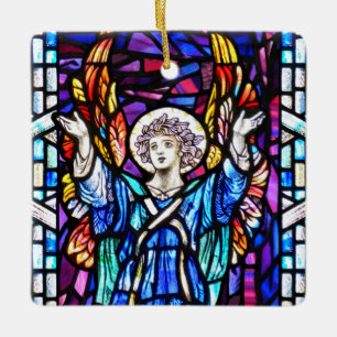 Ornement En Céramique Colourful Angel Ornament