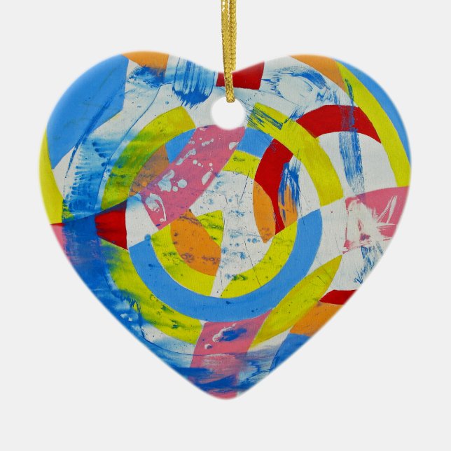 Ornement En Céramique Composition #2 par Michael Moffa (Devant)