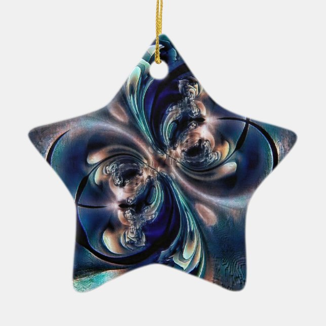 Ornement En Céramique Conception (Devant)