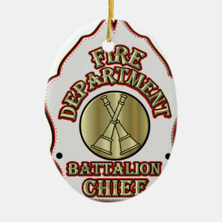 Ornement En Céramique Conception en chef de bouclier de bataillon de