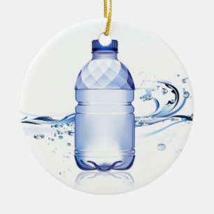 Ornement En Céramique Conception pure de bouteille d'eau