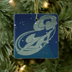 Ornement En Céramique Constellation de la Vierge Zodiaque Astrologie Vin