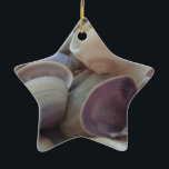 Ornement En Céramique Coquillages d'été ensoleillés, Sea Shell Beach Océ<br><div class="desc">Coquillages d'été ensoleillés,  Sea Shell Beach Océan</div>