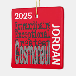 Ornement En Céramique Cosmonaut Extraordinaire PERSONNALISÉ