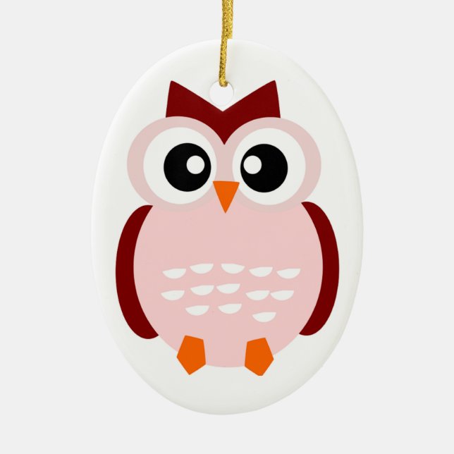 ORNEMENT EN CÉRAMIQUE COUPER OWL (Devant)