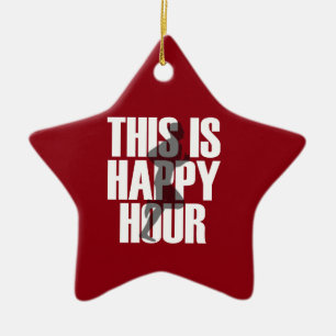 Ornement En Céramique Courir Est Une Bonne Heure