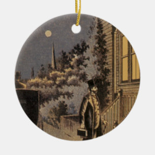 Ornement En Céramique Couverture de livre vintage Docteur Dunlop's Famil