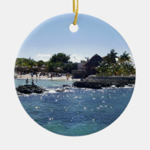 Ornement En Céramique Cozumel, Mexique