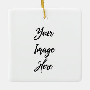 Ornement En Céramique Créez votre propre