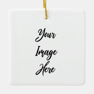 Ornement En Céramique Créez votre propre