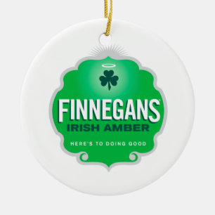 Ornement En Céramique Crête ambre irlandaise de Finnegans