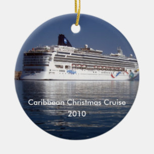 Ornement En Céramique Croisière de Noël des Caraïbes, 2010