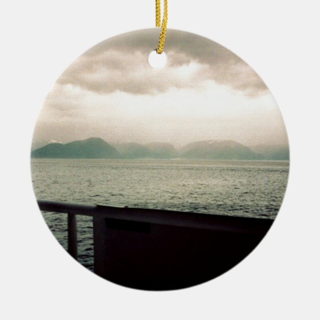 Ornement En Céramique Croisière norvégienne (Devant)