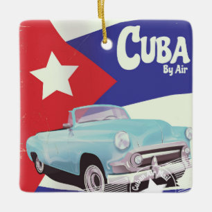Ornement En Céramique Cuba par avion