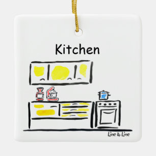 Ornement En Céramique cuisine de pièce