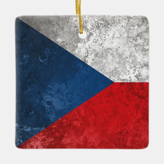 Ornement En Céramique Czechia (Devant)