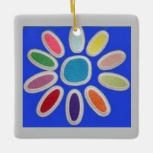 Ornement en céramique Daisy Scout