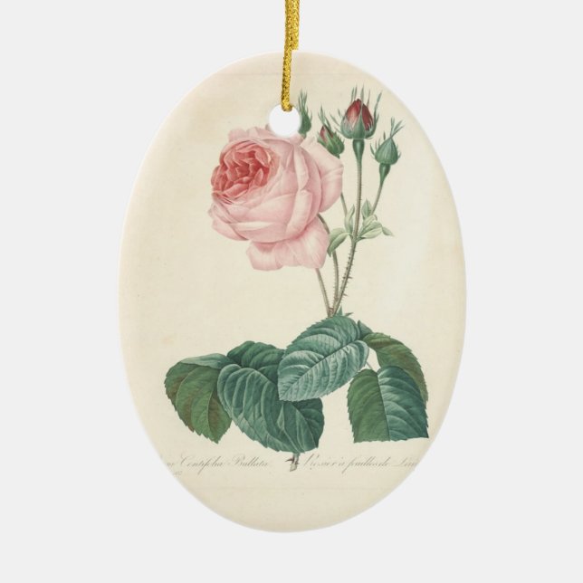 Ornement En Céramique Dans la mémoire affectueuse s'est levé 1 mémorial (Devant)