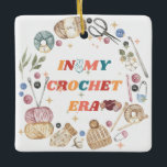 Ornement En Céramique Dans Ma chemise Crochet Era, Don de maman d'artisa<br><div class="desc">Dans My Crochet Era chemise, Crafter Mom Gift, Crochet Lover Sweatshirt, Tricot Sweater, Funny Crochet Crewneck, Gift for Tricot Lover, Crochet Hobby Shirt, Crochet Broded lover maman, Crochet and Cats Sweater, Im My Crochet Era Crewneck, Crochet Era Crewneck, Dans mon Tricot Sweatshirt D'Ere, Dans Mon Crochet Era Bourgogne Sweatshirt, Chemise...</div>