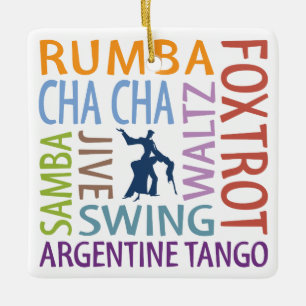 Ornement En Céramique Danse de salon