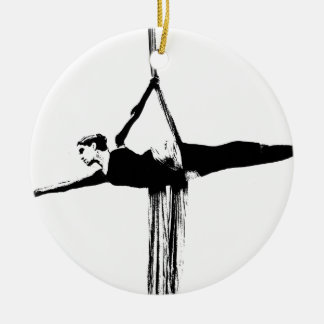 Ornement En Céramique Danseur aérien de soies