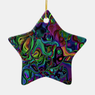 Ornement en céramique de fonte