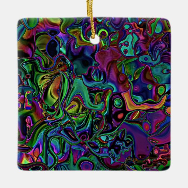 Ornement en céramique de fonte du cerveau (Devant)