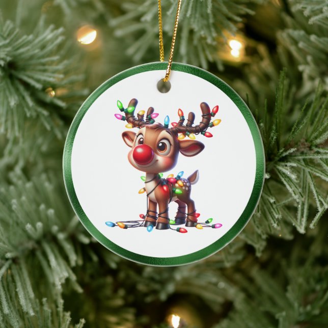 Ornement en céramique de Noël (Arbre)