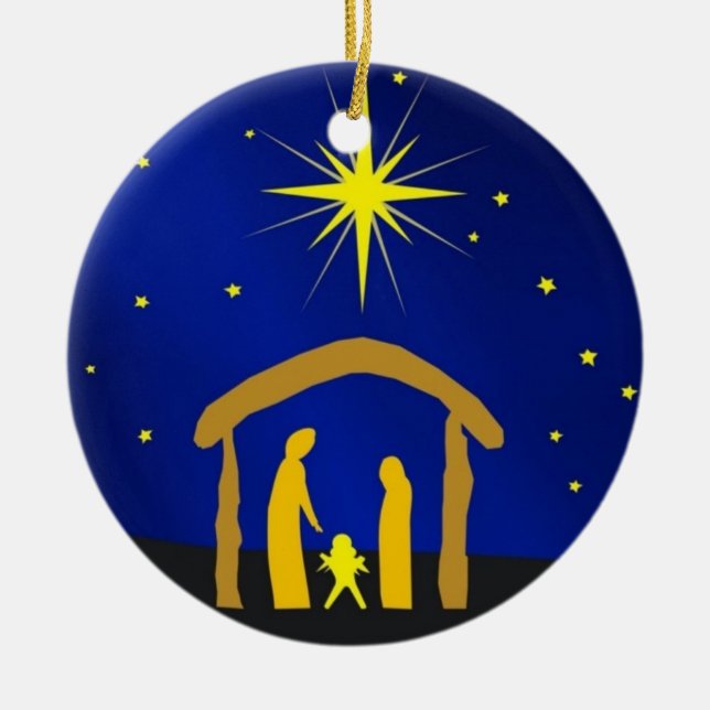 Ornement en céramique de scène du directeur (Devant)