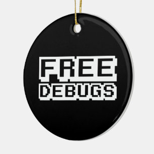 ORNEMENT EN CÉRAMIQUE DEBUGS GRATUITS