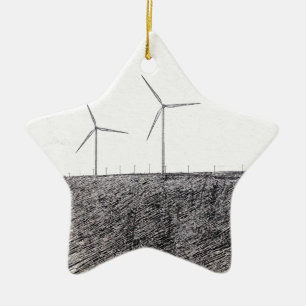 Ornement En Céramique Défilement