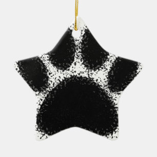 Ornement En Céramique Dessin à mâchoire de chien