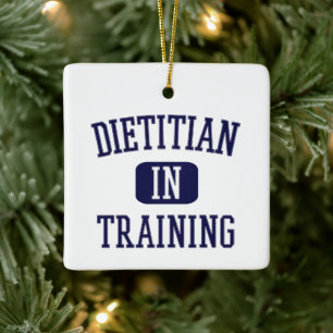 Ornement En Céramique Diététiste En Formation   Future Dietitian Gift