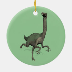 Ornement En Céramique Dino Dinosaur Gallimimus