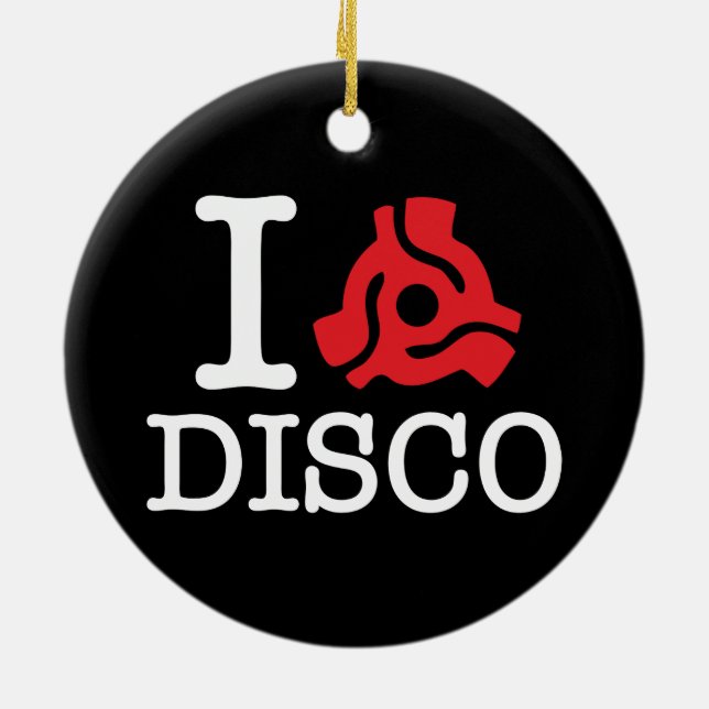 Ornement En Céramique Discothèque de l'adaptateur I 45 (Dos)