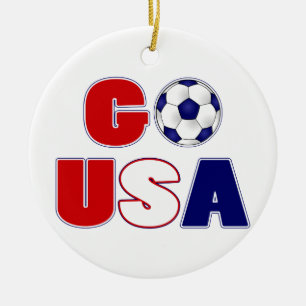 Ornement En Céramique Disparaissent le football des Etats-Unis