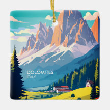 Dolomites Italie Vintage voyage