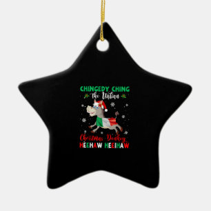 Ornement En Céramique Dominick Donkey-Italian Donkey