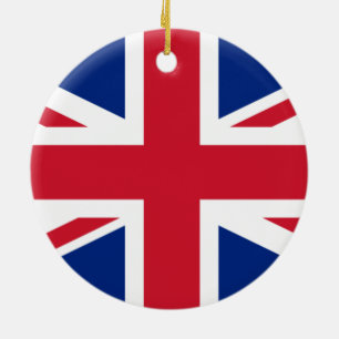 Ornement En Céramique Drapeau du Royaume-Uni