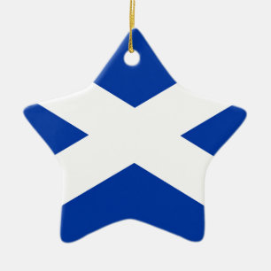 Ornement En Céramique Drapeau écossais - Image de haute qualité