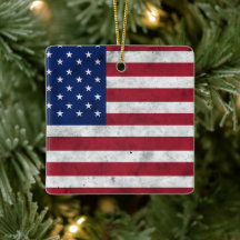 Drapeau USA vintage rouge blanc bleu patriotique a