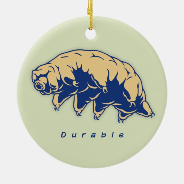 Ornement En Céramique Durable - Tardigrade (Dos)