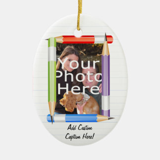 Ornement En Céramique École de photographie personnalisée