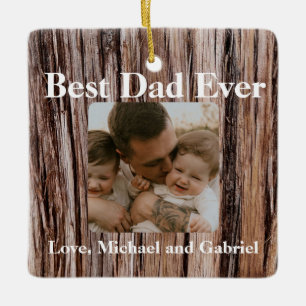 Ornement En Céramique Écorce de cèdre rustique, arbre naturel extérieur 